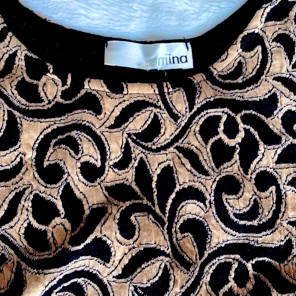 Omina Tan Black Sexy Dress  (Size Large) - Picture 3 of 4